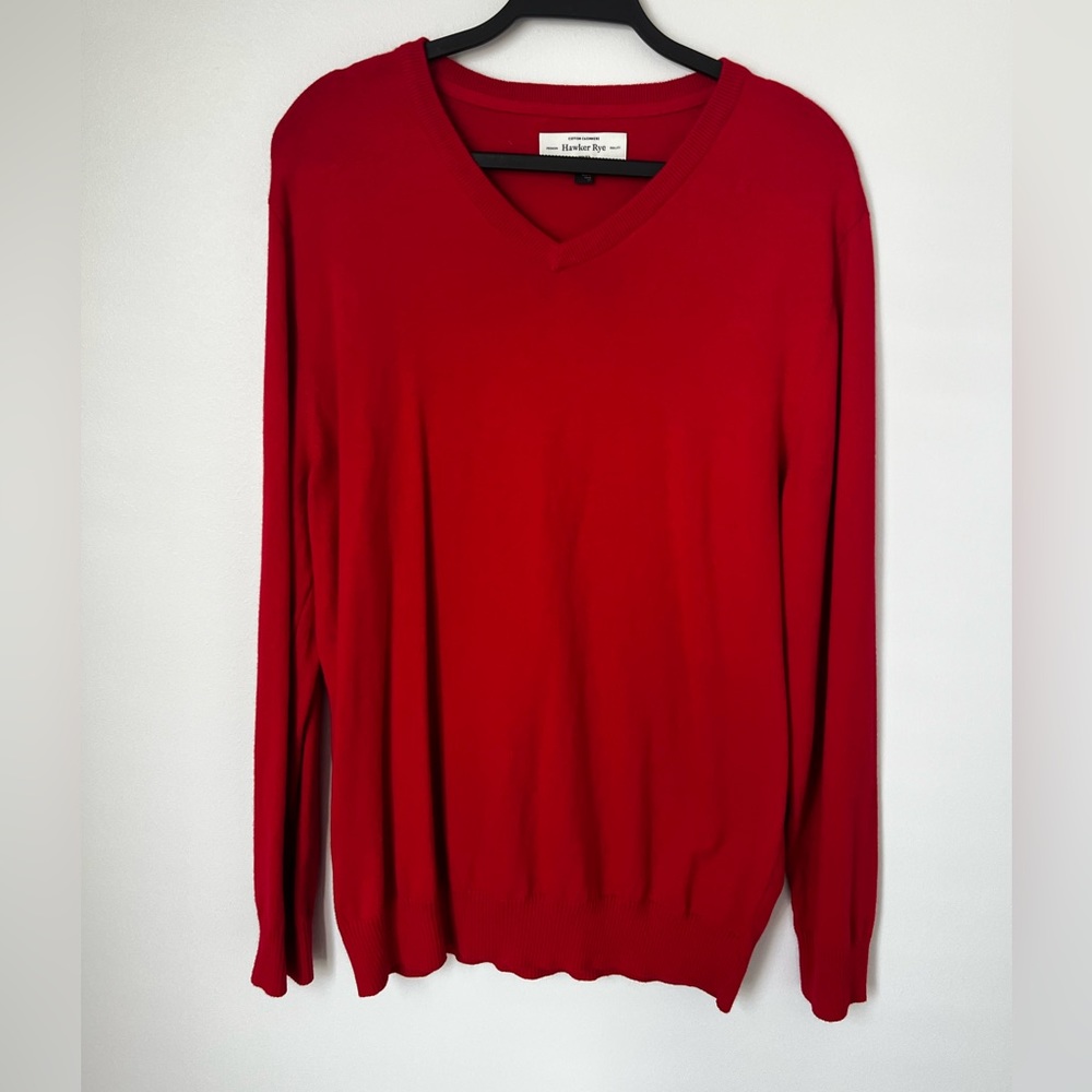 Hawker Rye men’s crewneck sweater